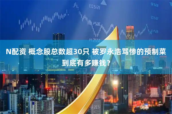 N配资 概念股总数超30只 被罗永浩骂惨的预制菜到底有多赚钱？